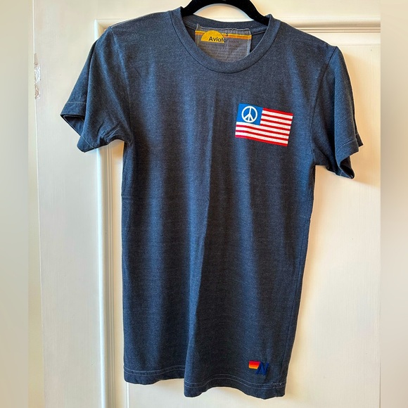 Aviator Nation Tops - Aviatior Nation Navy Tee